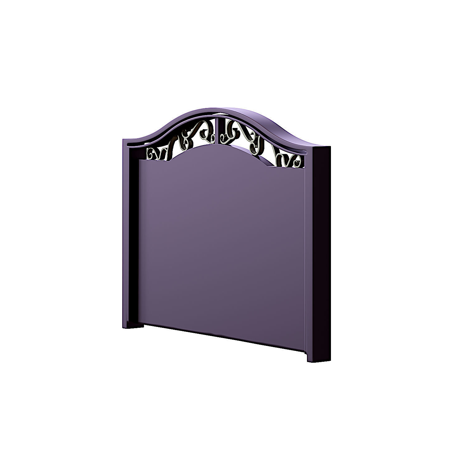 Iron door 3D model_8