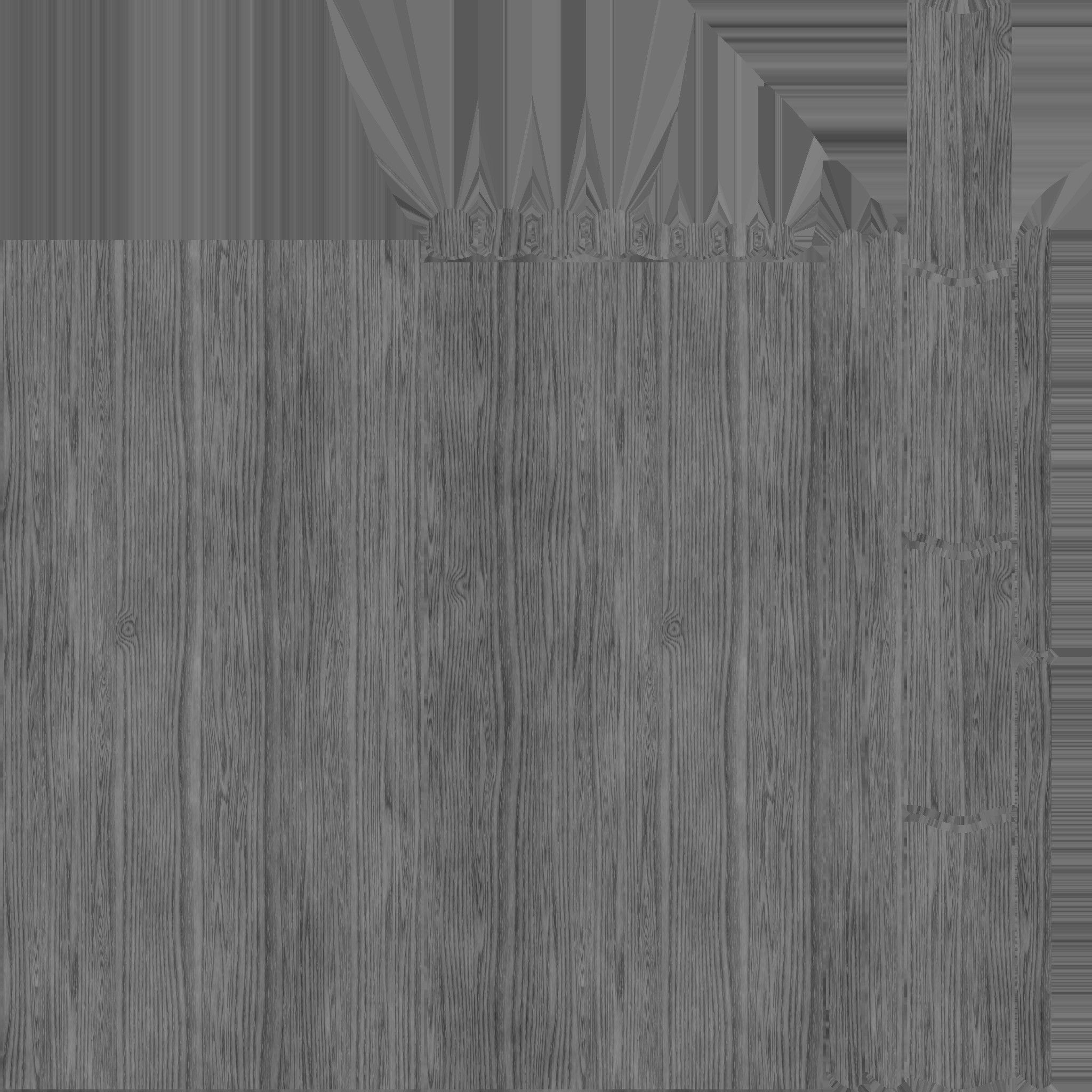 Wooden Center Table Low-poly 3D model_10