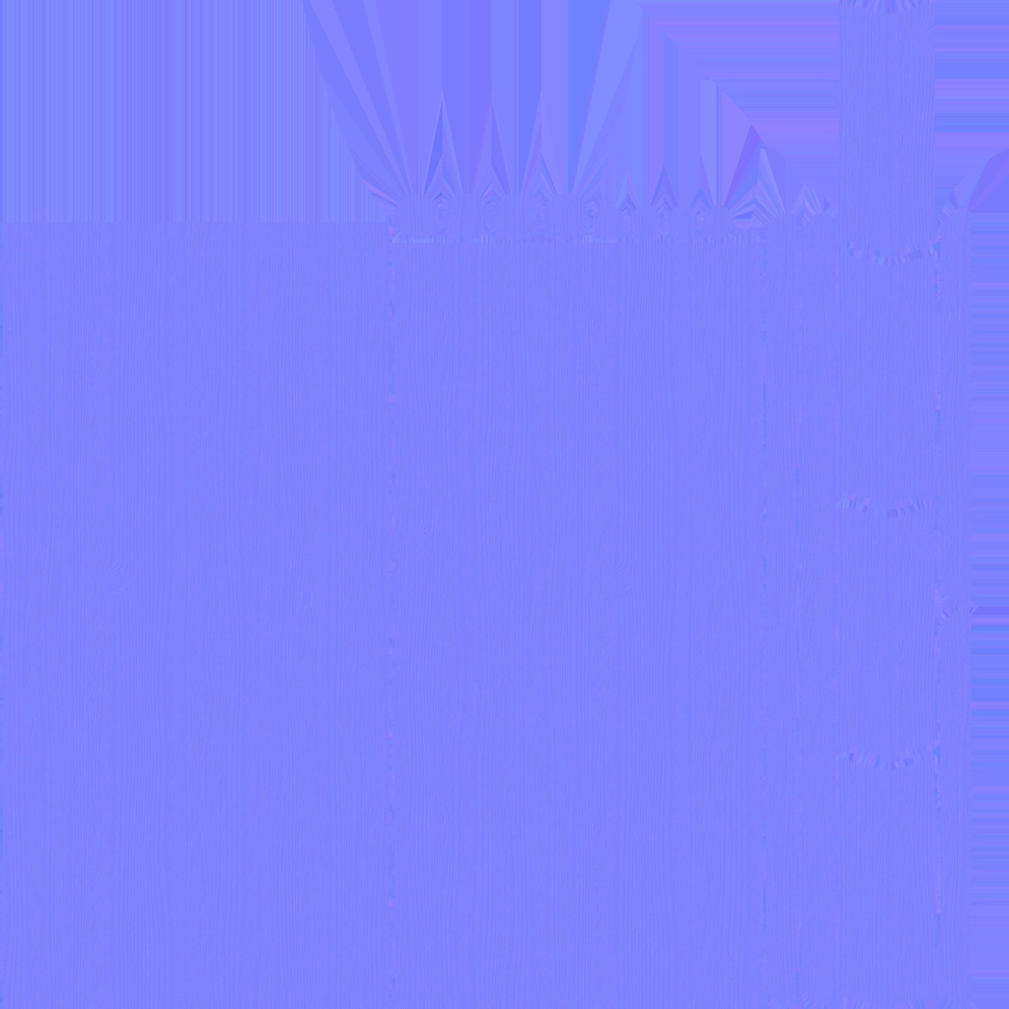 Wooden Center Table Low-poly 3D model_11