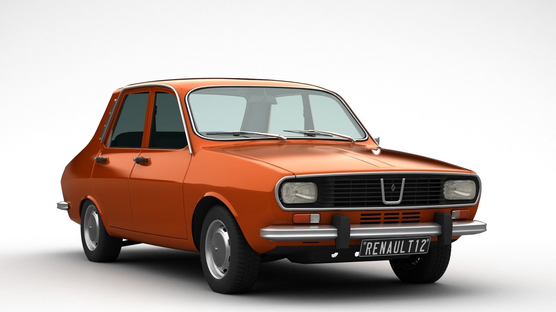 Renault 12 TL 3D model_9