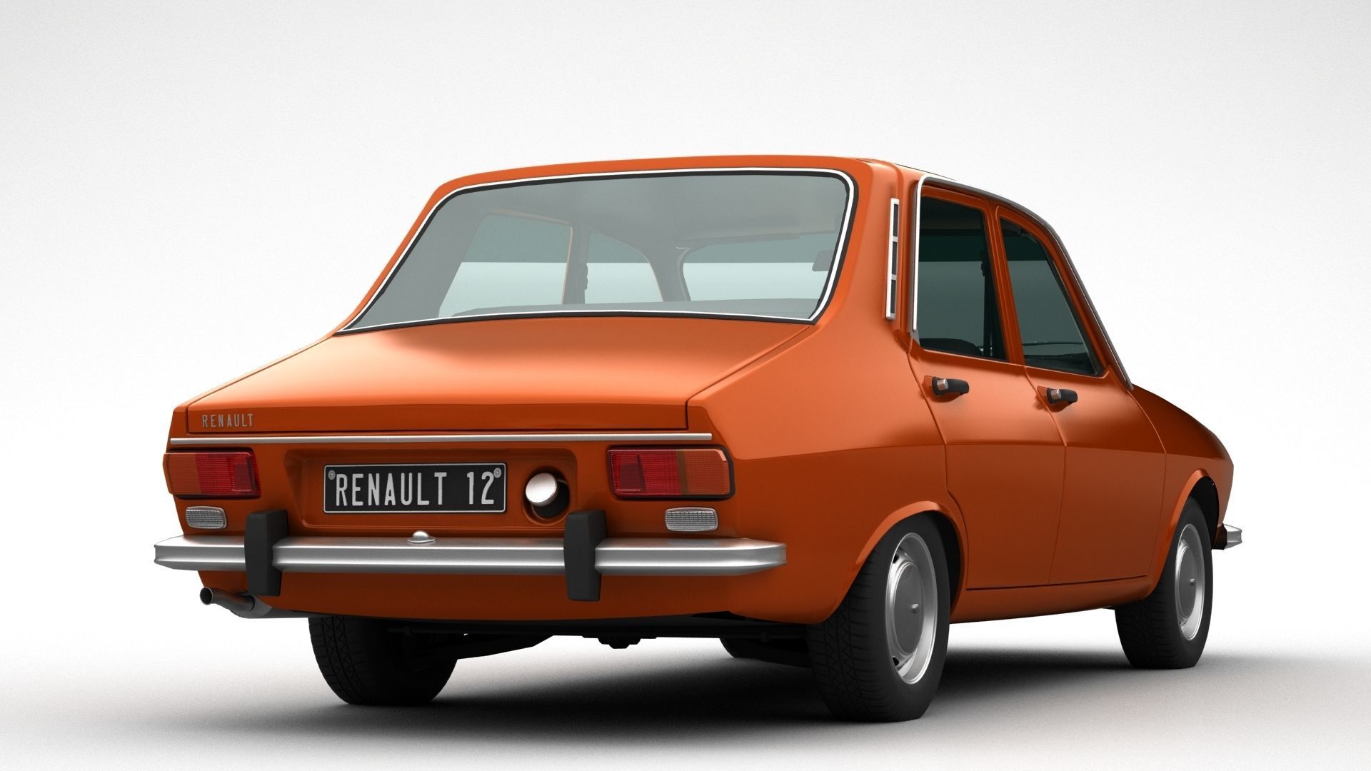Renault 12 TL 3D model_5