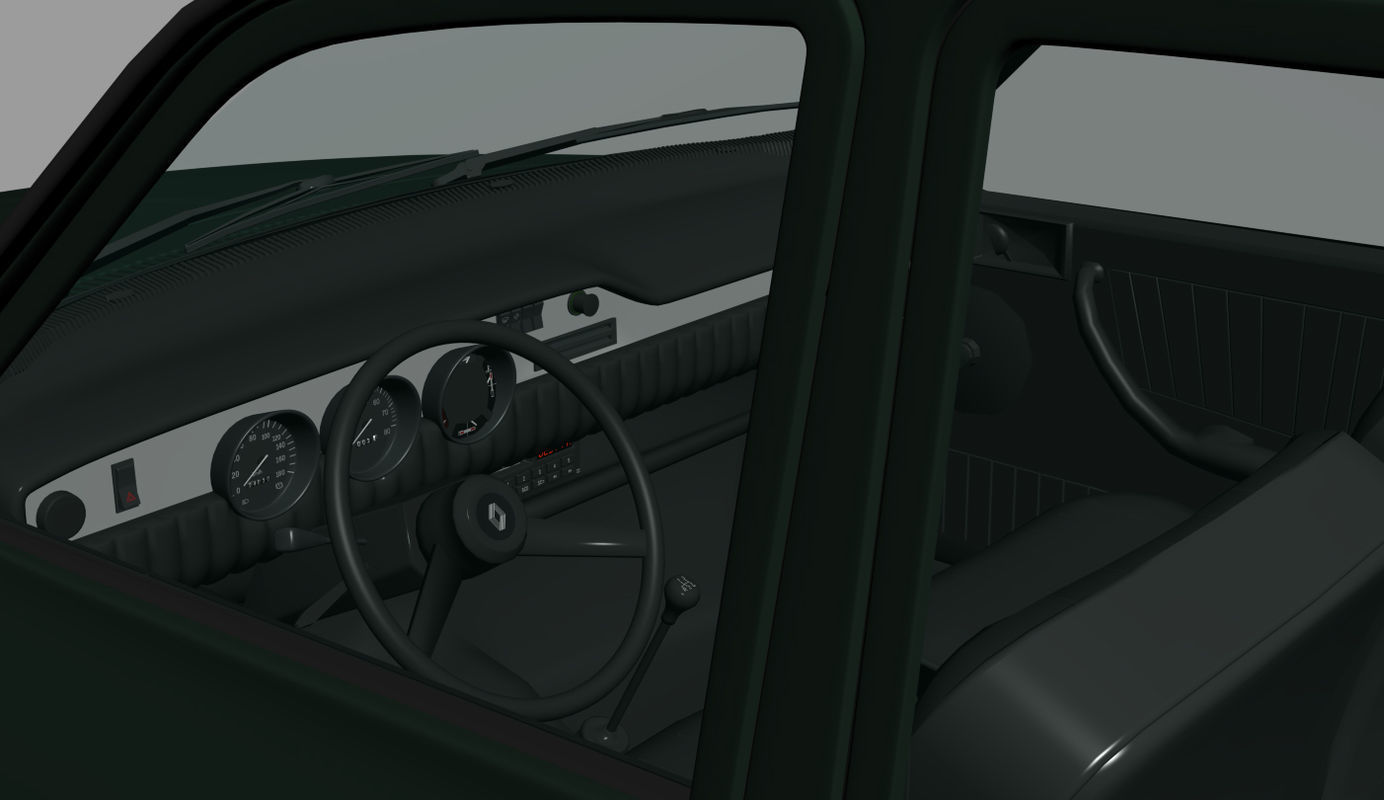 Renault 12 TL 3D model_12