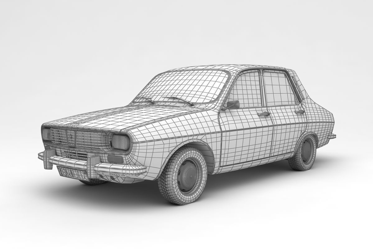 Renault 12 TL 3D model_11