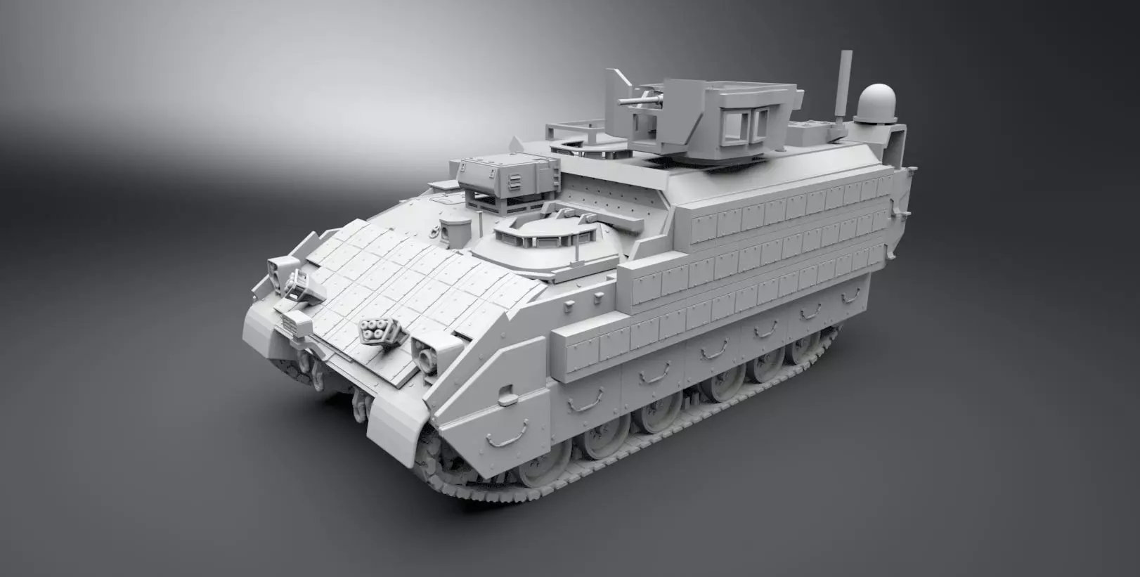 AMPV scale model 3D print model