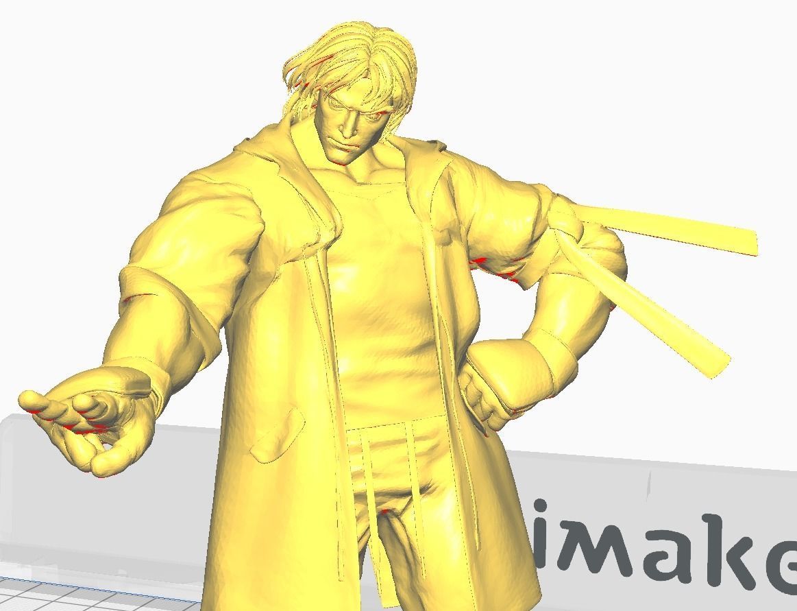 Ken Street Fighter 6 Win Pose 3D print model_11