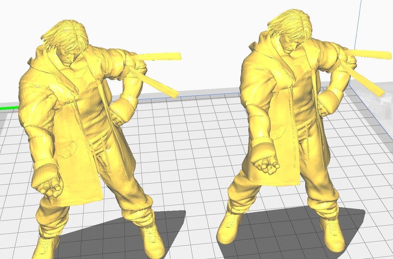 Ken Street Fighter 6 Win Pose 3D print model_12