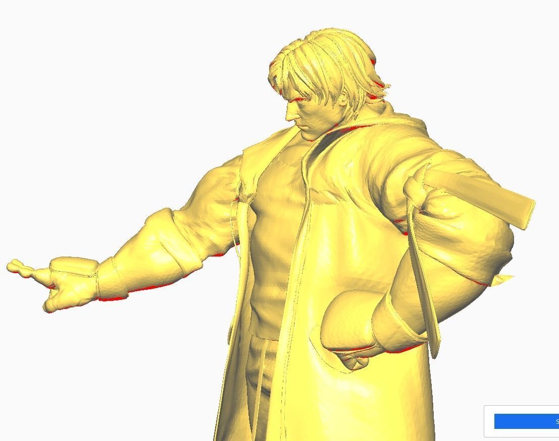 Ken Street Fighter 6 Win Pose 3D print model_3