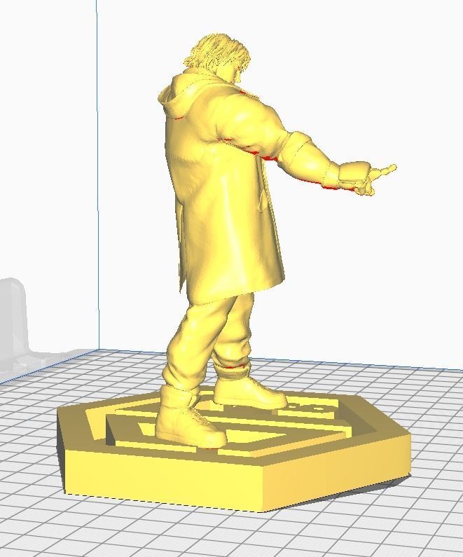 Ken Street Fighter 6 Win Pose 3D print model_8
