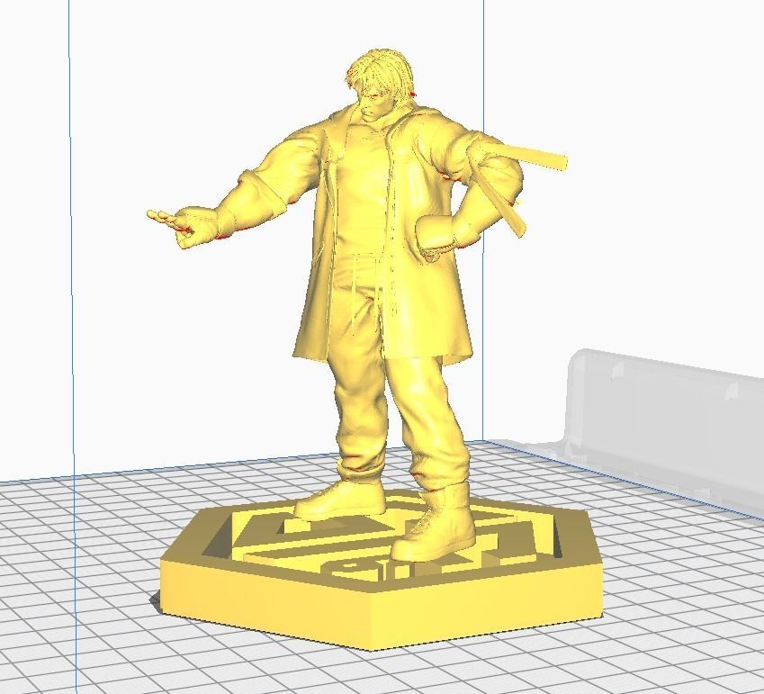 Ken Street Fighter 6 Win Pose 3D print model_9