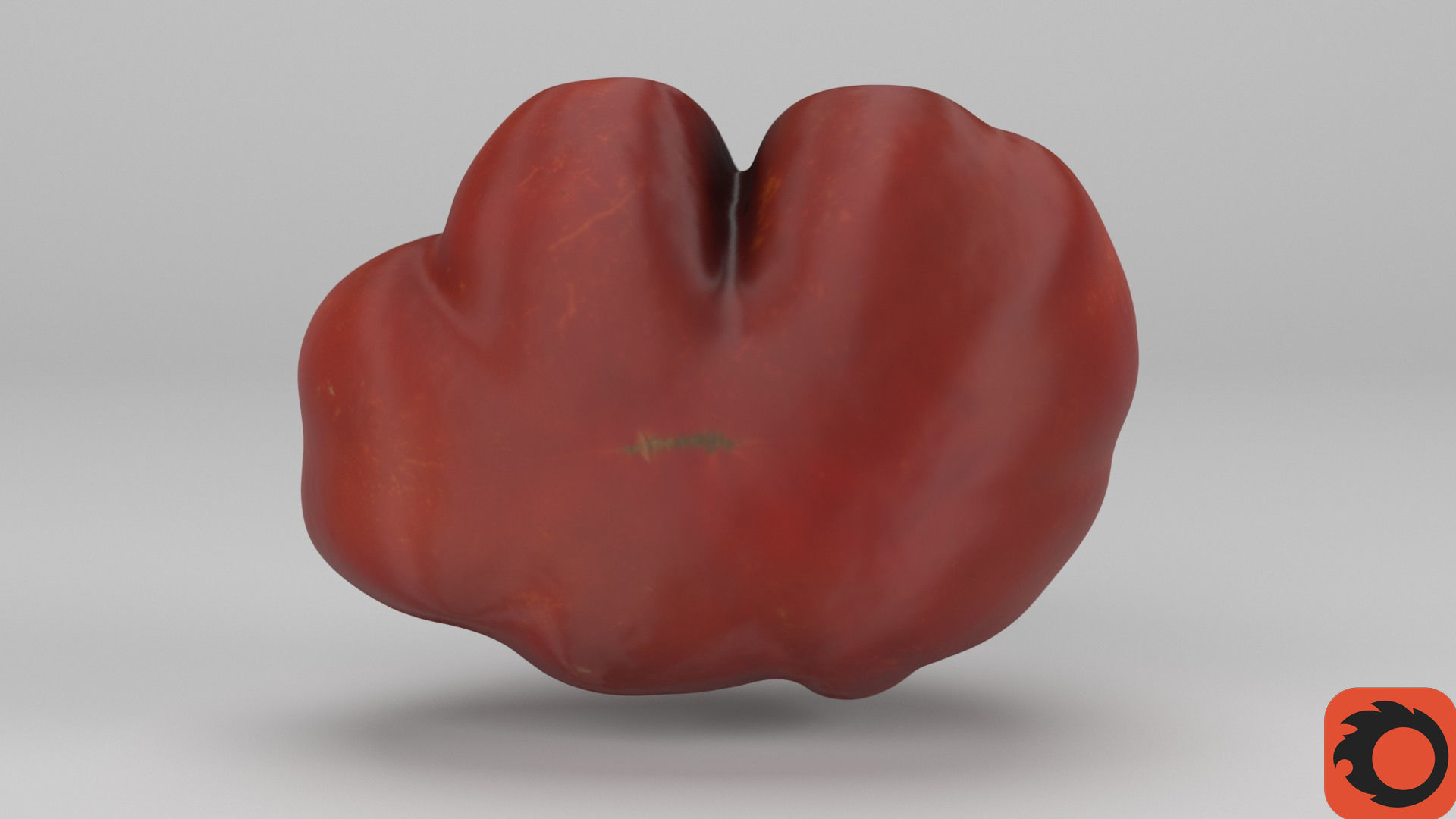 Tomato 08 high-poly 3D model_33