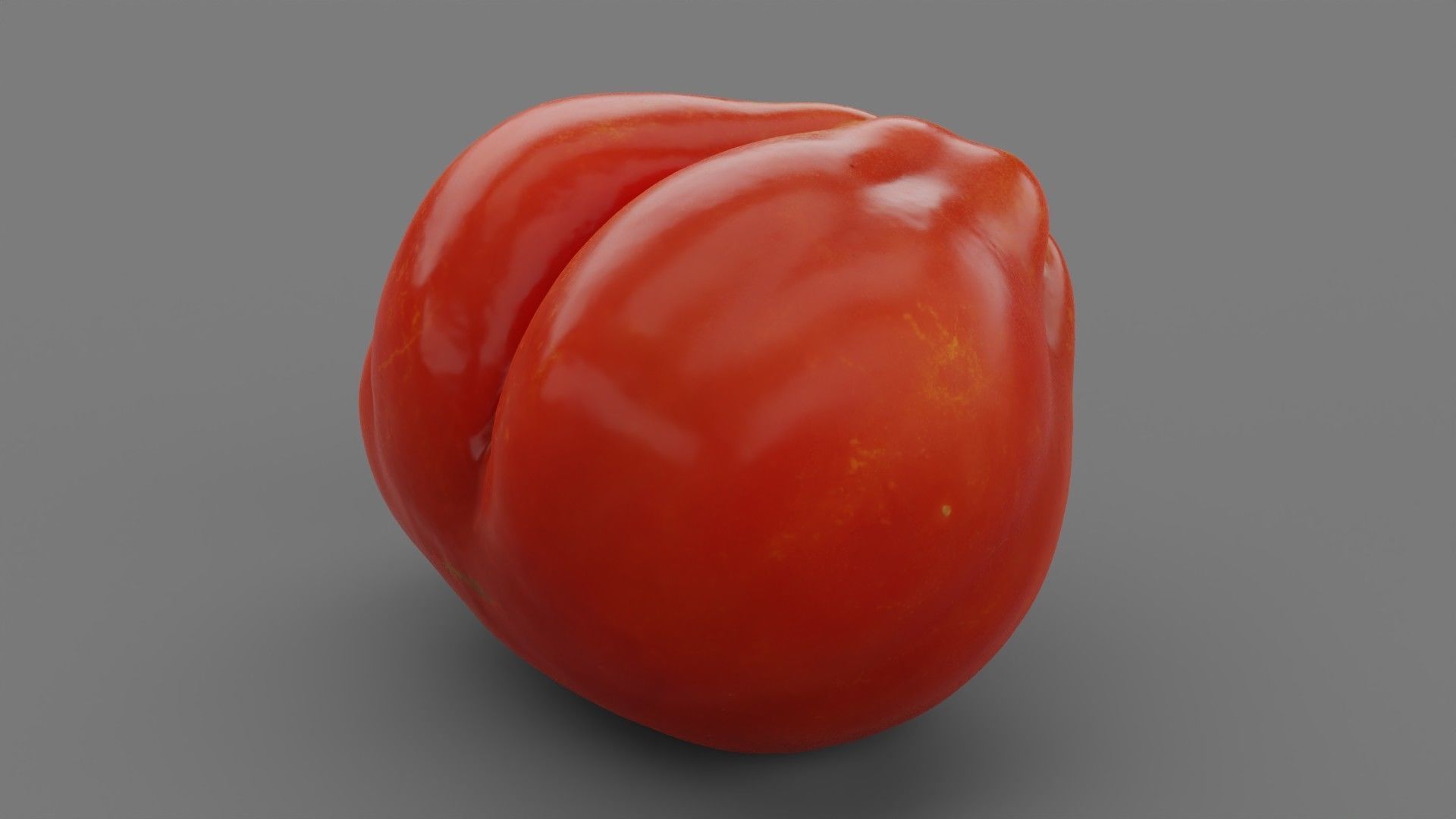 Tomato 08 high-poly 3D model_25