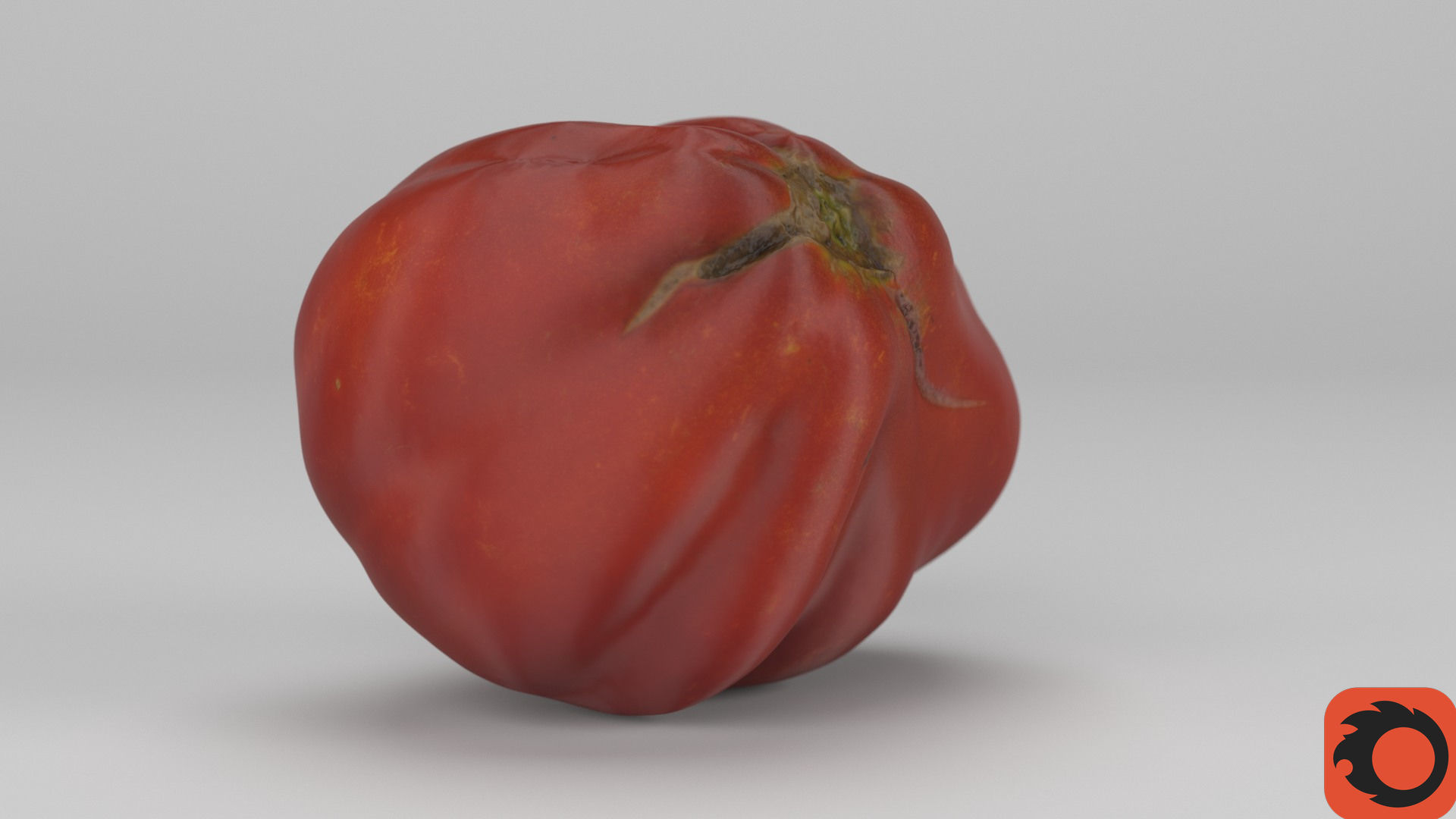 Tomato 08 high-poly 3D model_31