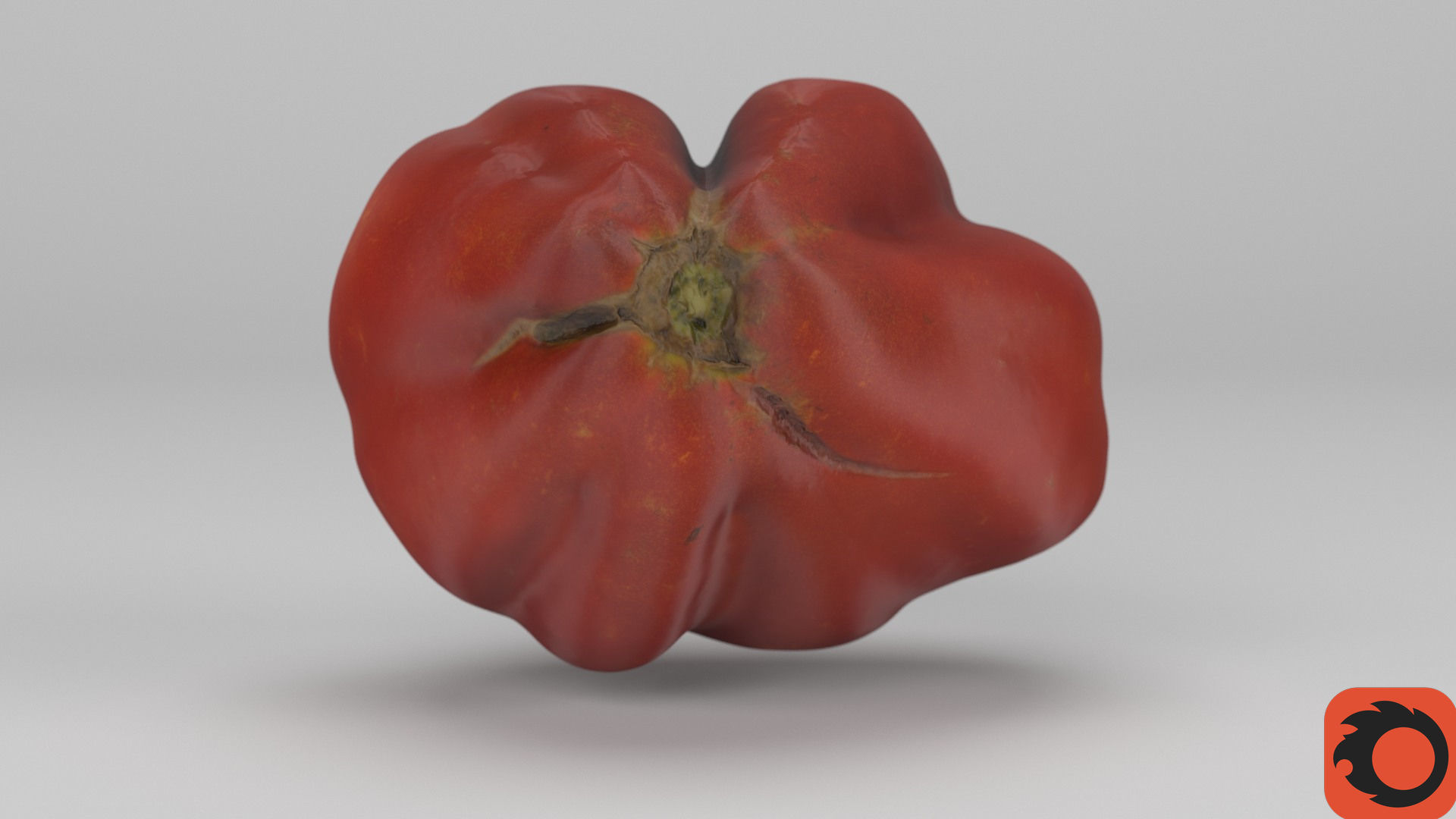 Tomato 08 high-poly 3D model_34
