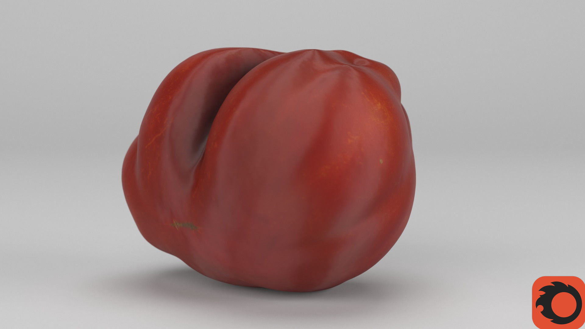 Tomato 08 high-poly 3D model_32