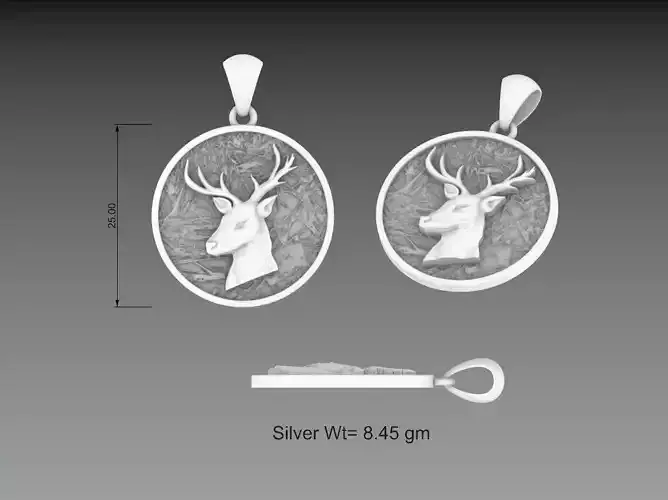 Deer Pendant Jewelry