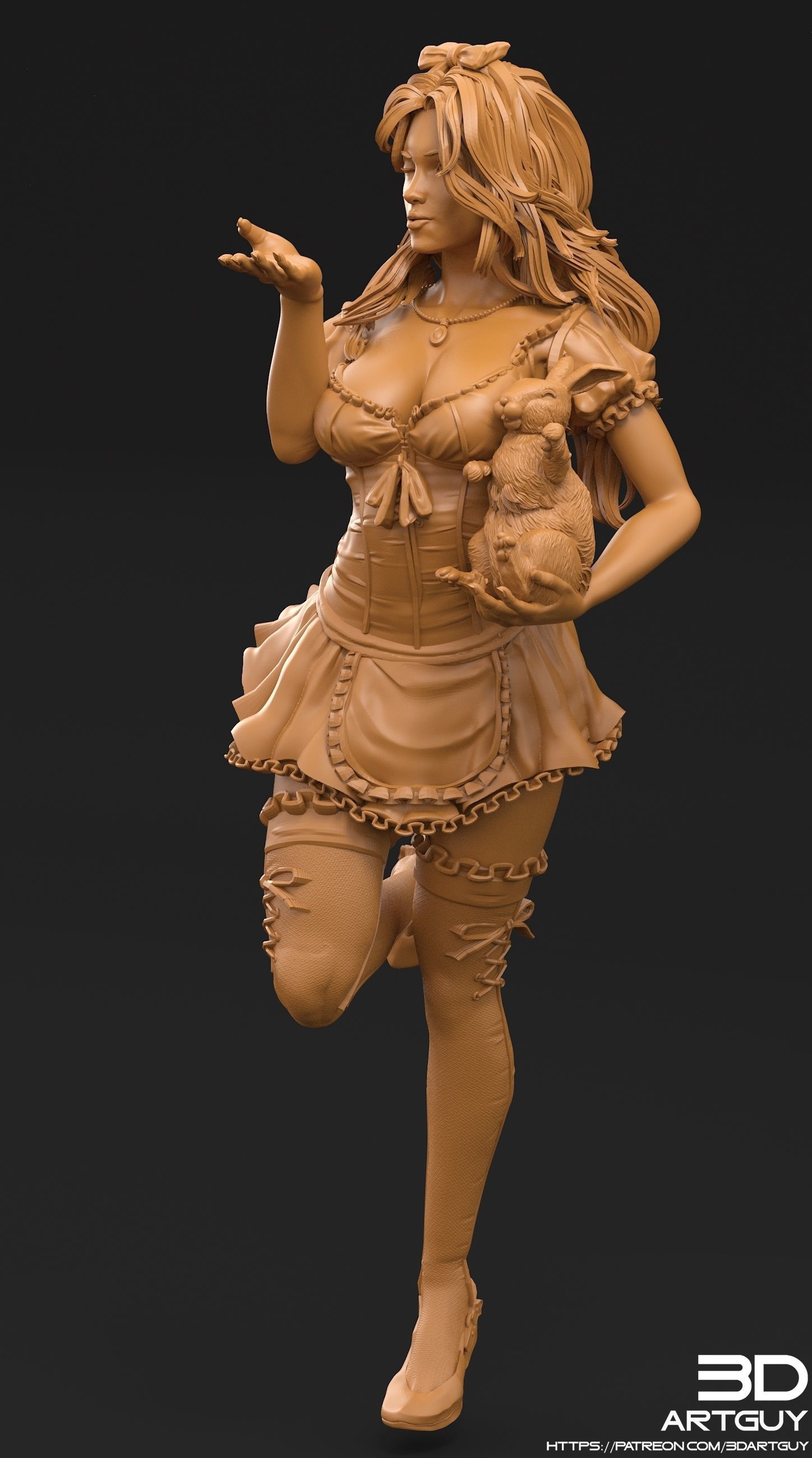 Fantasy Characters Pack May 2022 3D Prints STL File 3D print model_9
