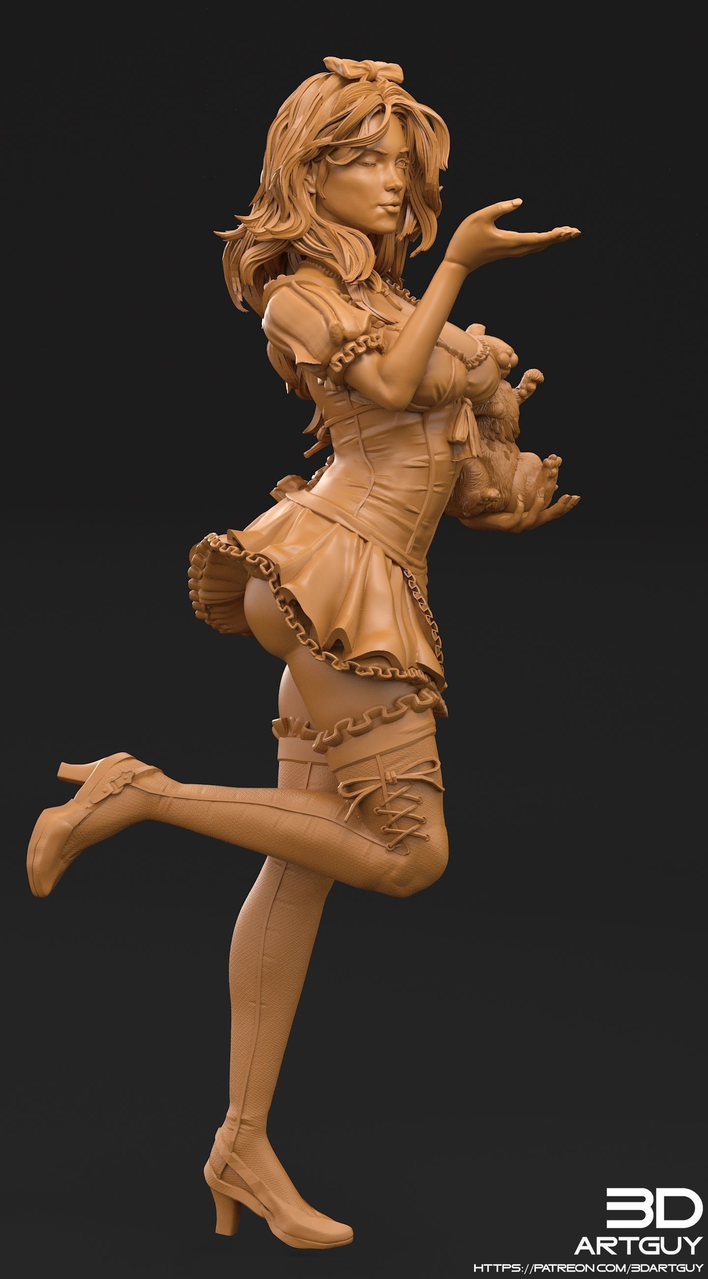 Fantasy Characters Pack May 2022 3D Prints STL File 3D print model_10