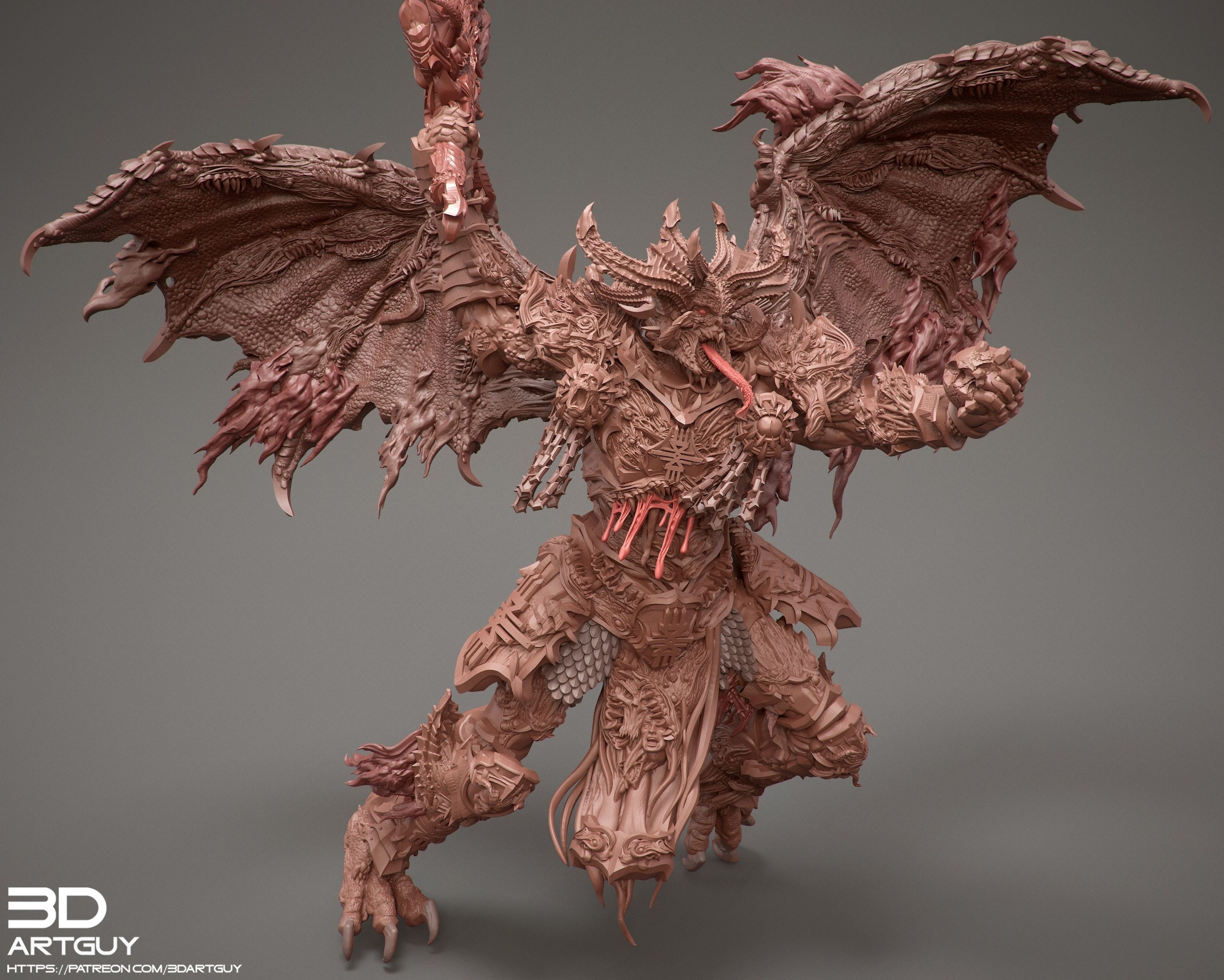 Fantasy Characters Pack May 2022 3D Prints STL File 3D print model_13