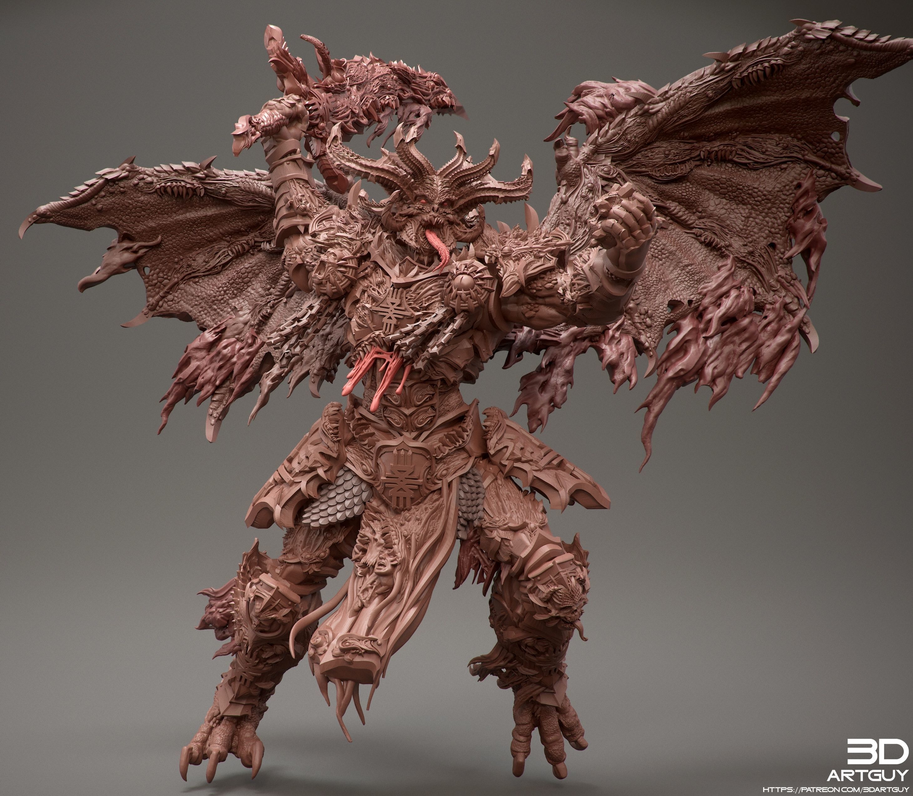 Fantasy Characters Pack May 2022 3D Prints STL File 3D print model_3