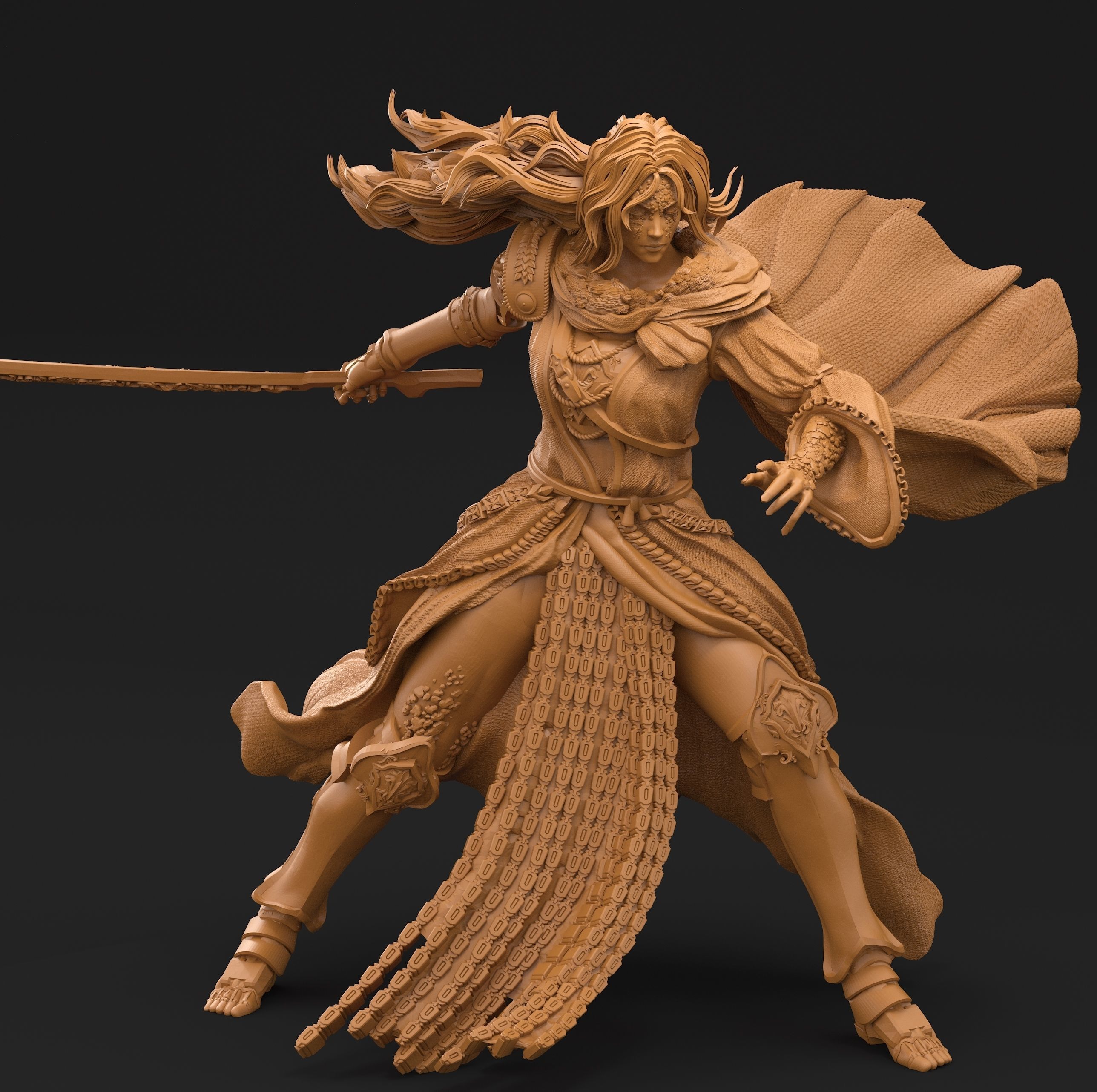 Fantasy Characters Pack May 2022 3D Prints STL File 3D print model_20