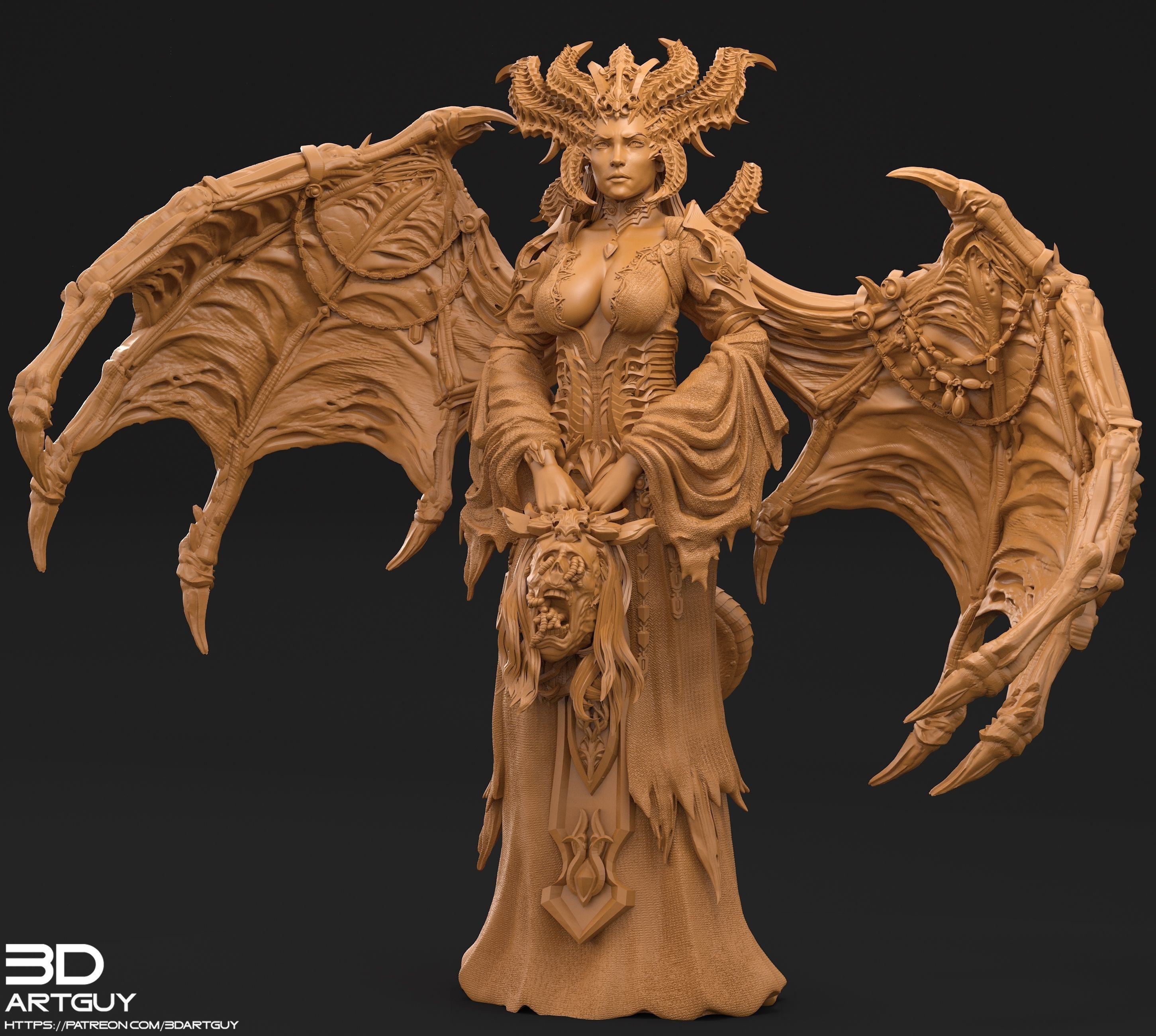 Fantasy Characters Pack May 2022 3D Prints STL File 3D print model_5
