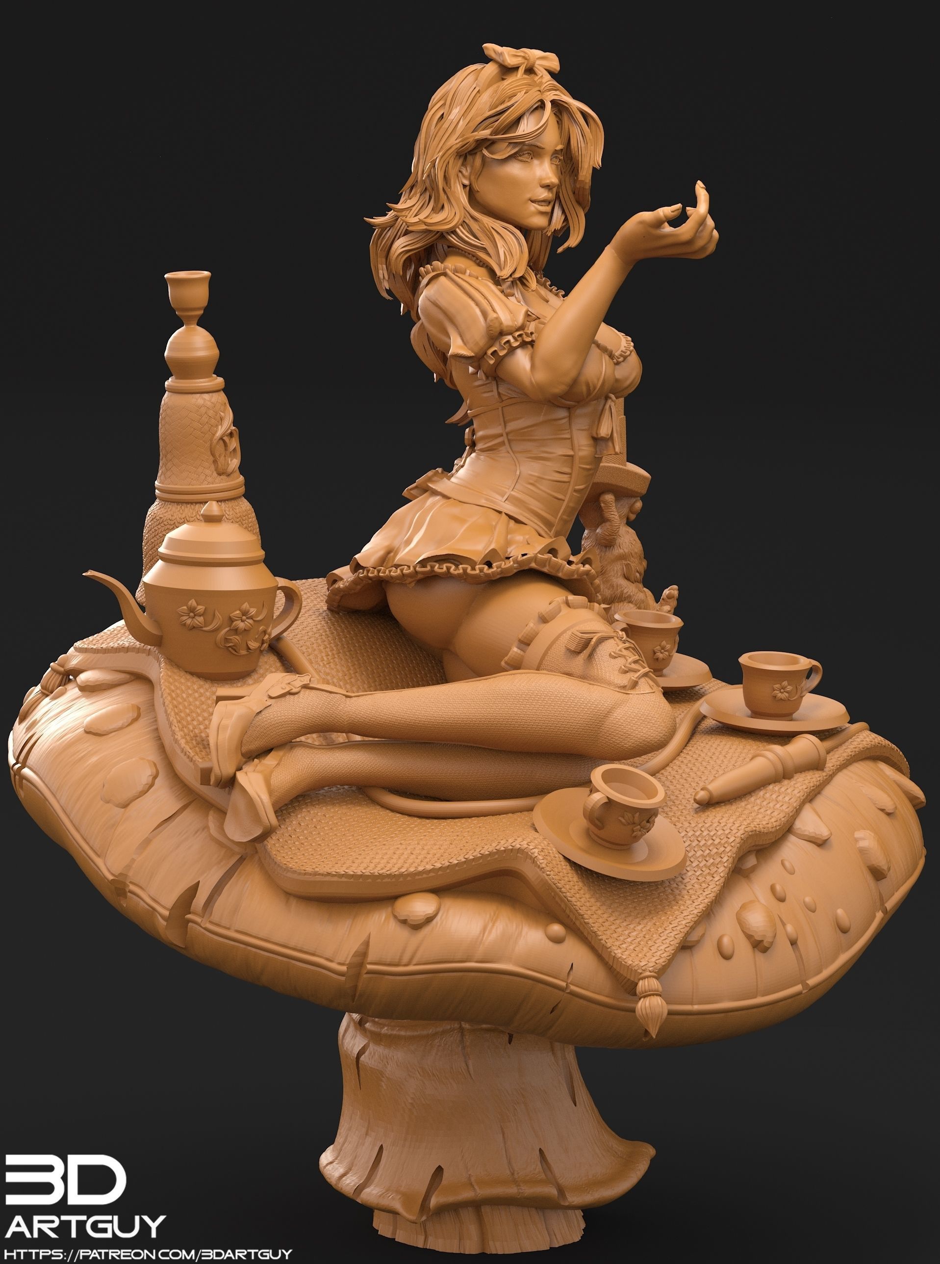 Fantasy Characters Pack May 2022 3D Prints STL File 3D print model_7