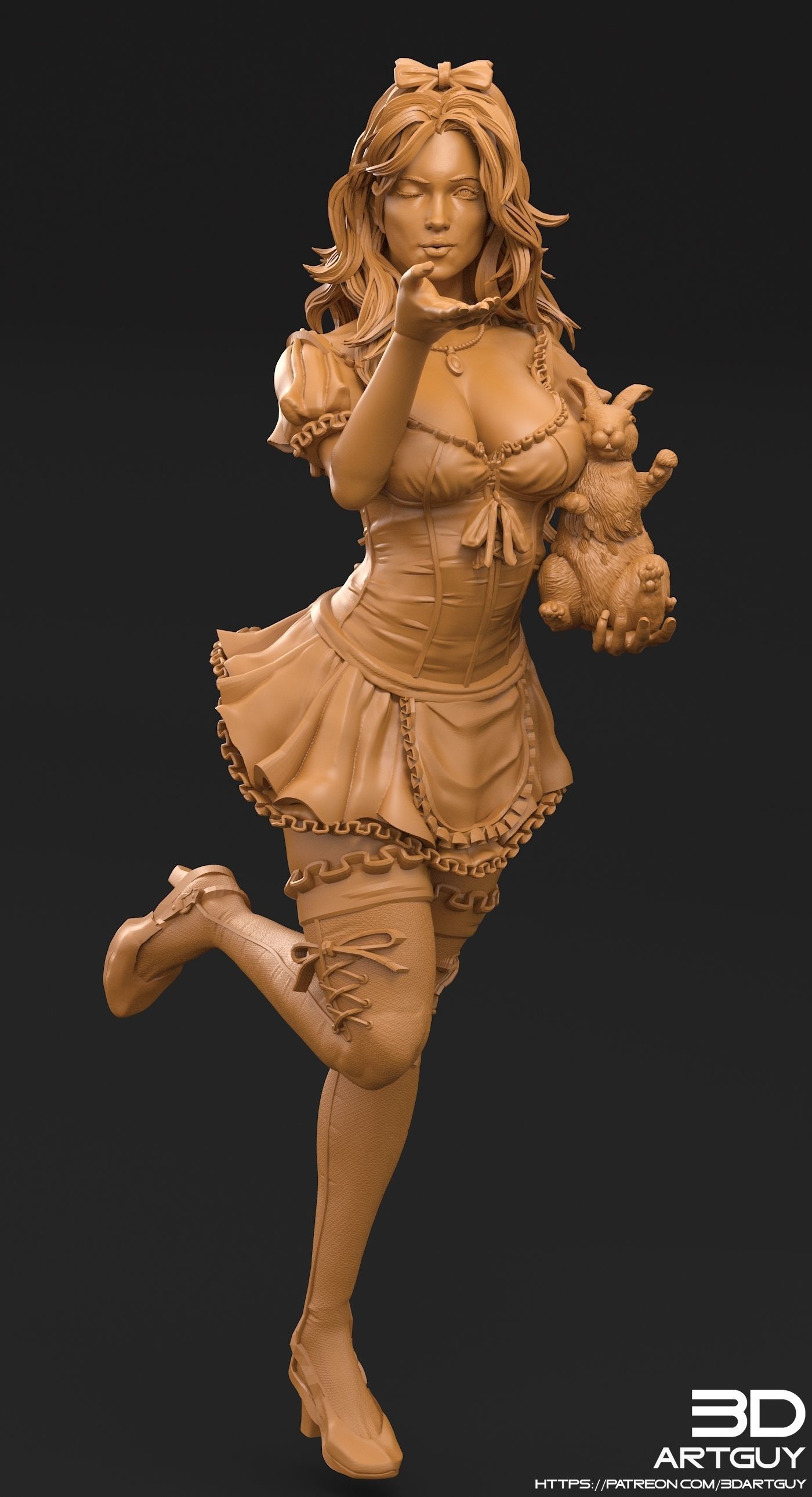 Fantasy Characters Pack May 2022 3D Prints STL File 3D print model_11