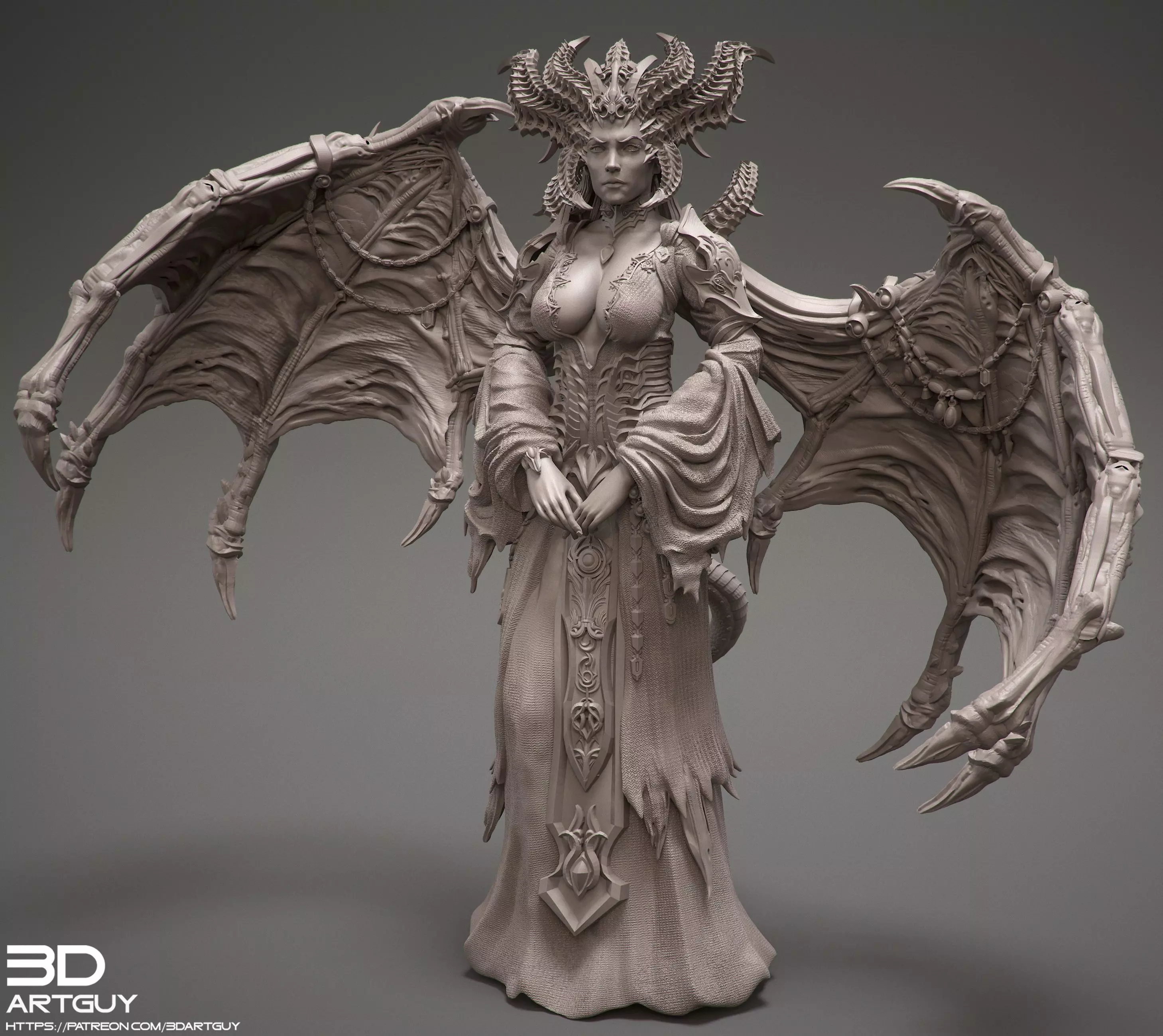 Fantasy Characters Pack May 2022 3D Prints STL File 3D print model_0