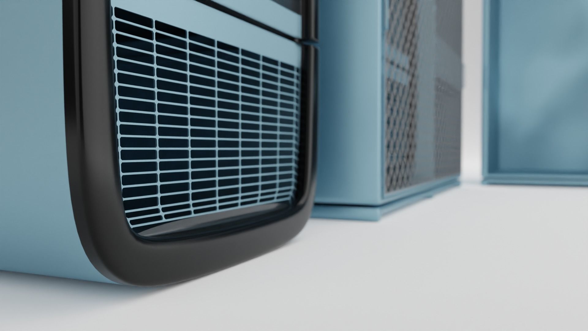 Grocery Fridge and Cage Free 3D model_6