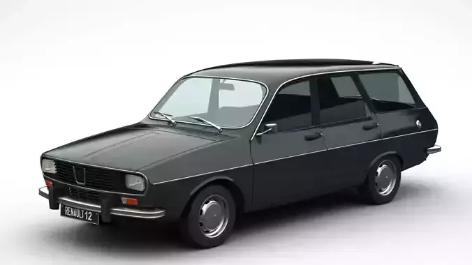 Renault 12 TL Break 3D model