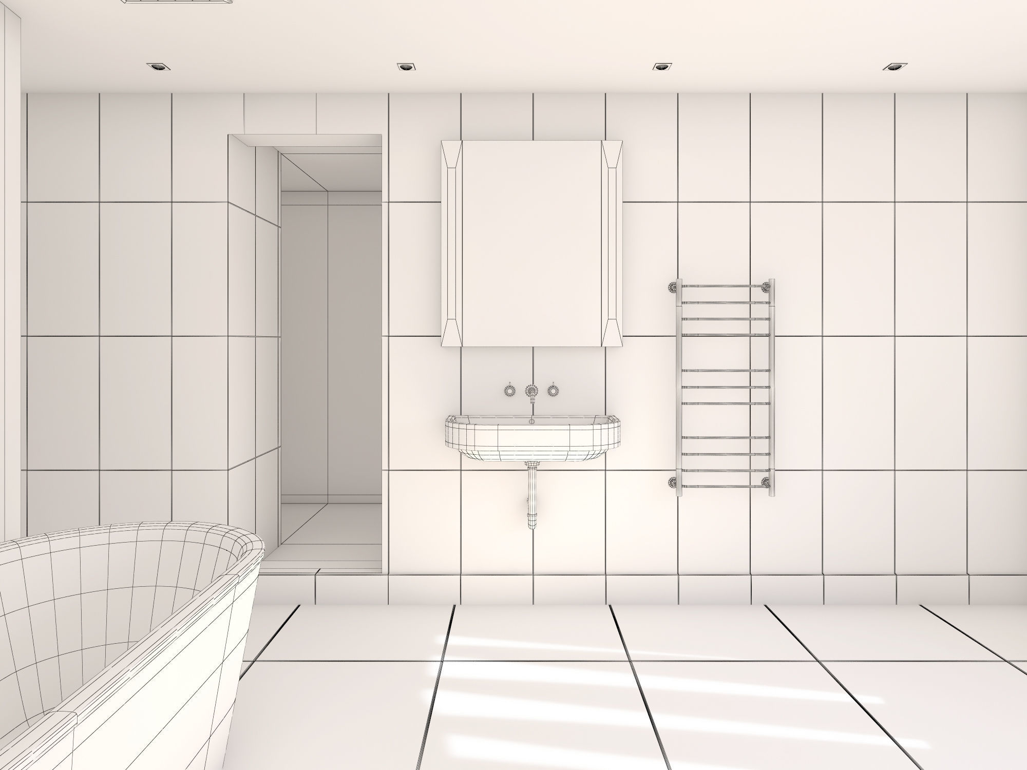 Bathroom 36 3D model_8