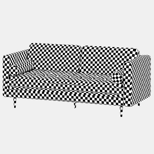 Scott 3 Seater Sofa 3D model 5