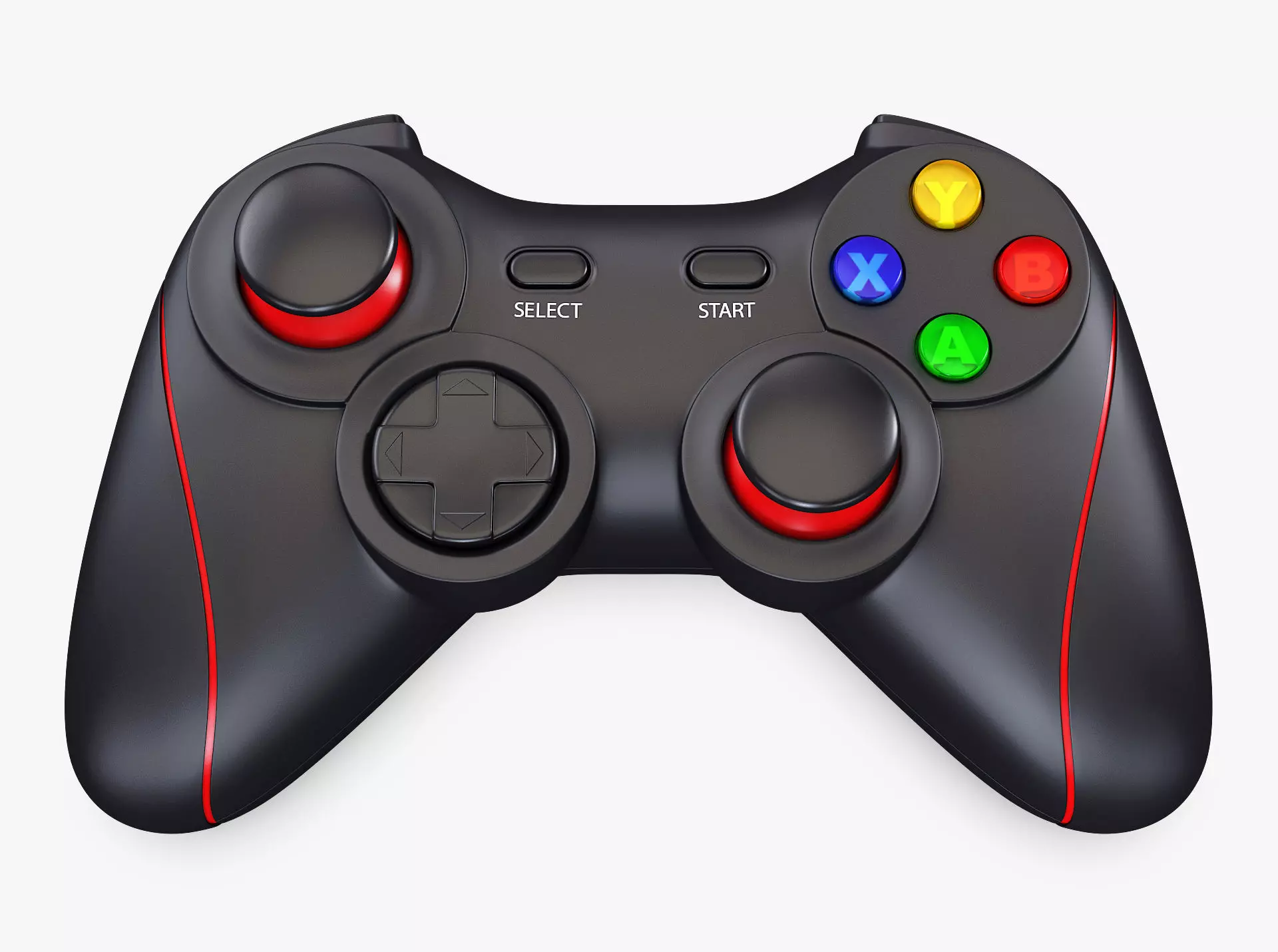 Generic Video Game Controller M 4 3D model_0