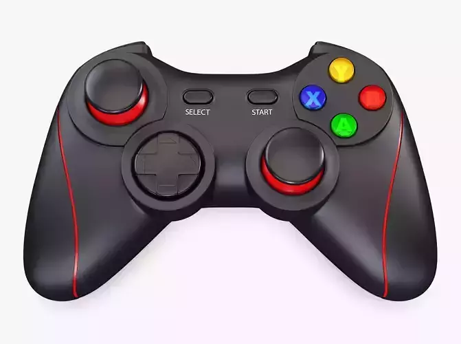 Generic Video Game Controller M 4 3D model