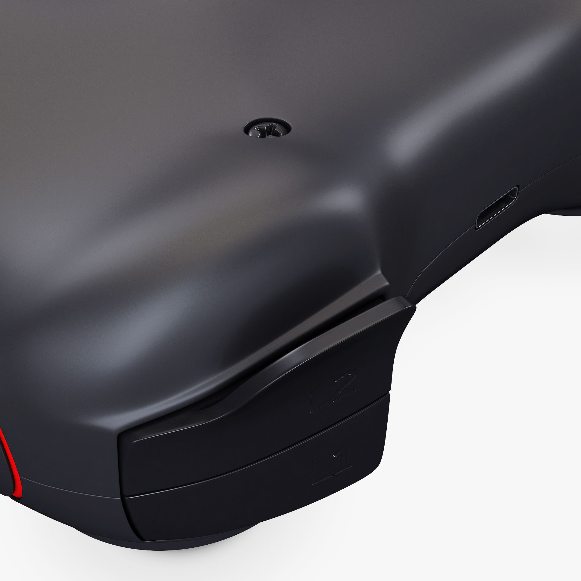 Generic Video Game Controller M 4 3D model_11