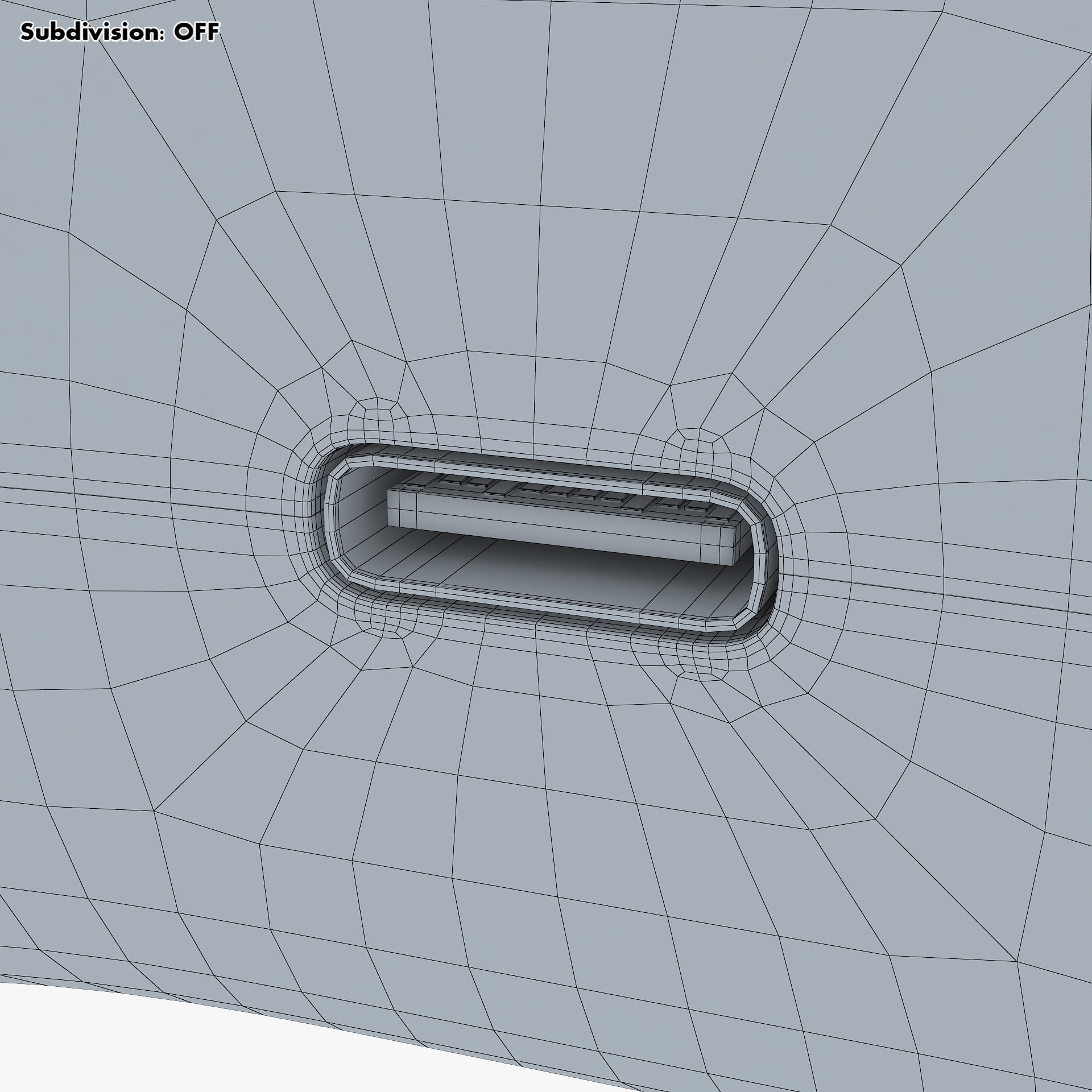 Generic Video Game Controller M 4 3D model_38