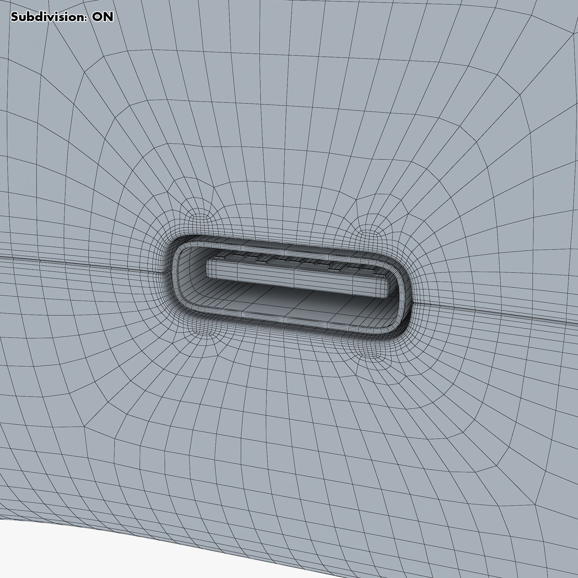 Generic Video Game Controller M 4 3D model_37