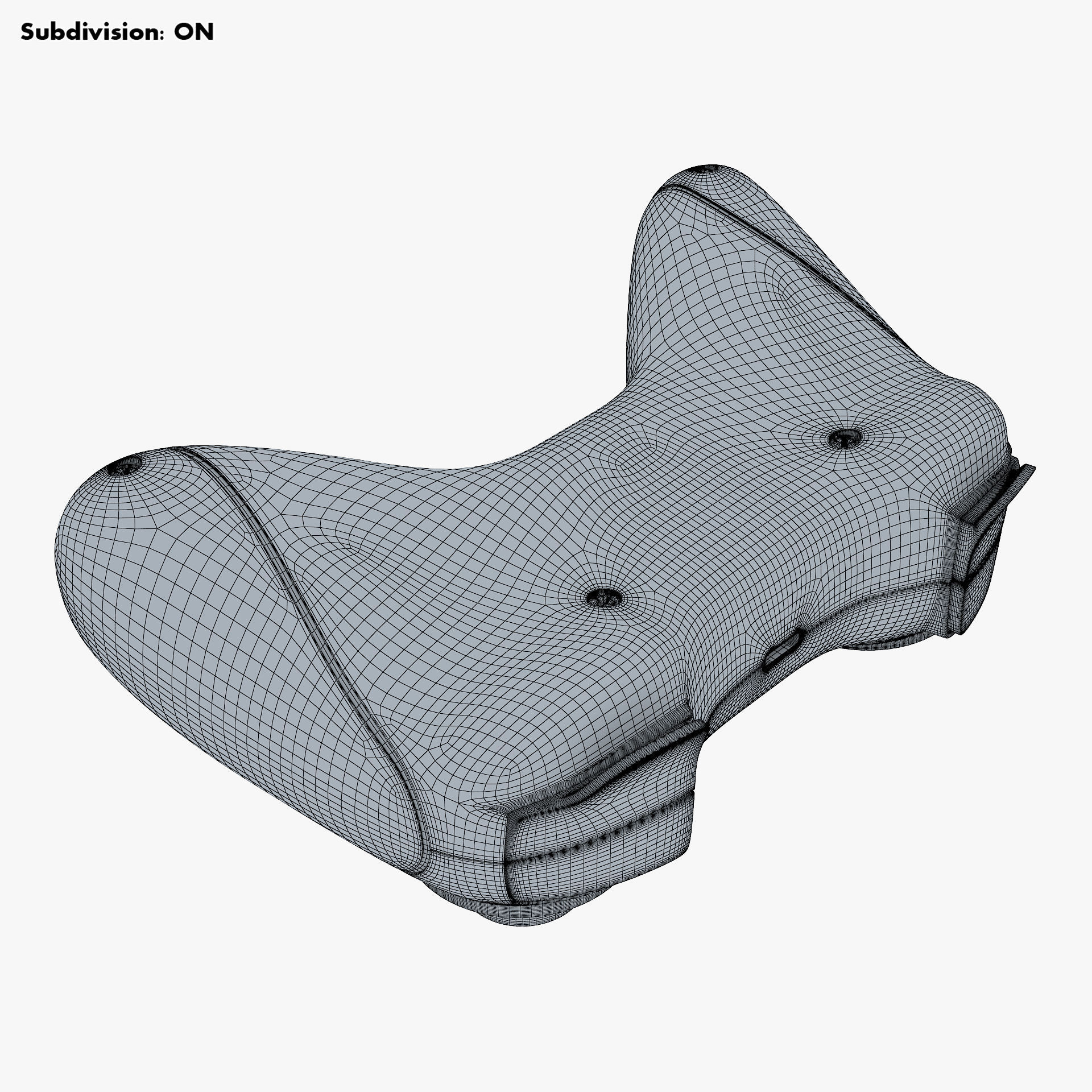 Generic Video Game Controller M 4 3D model_33