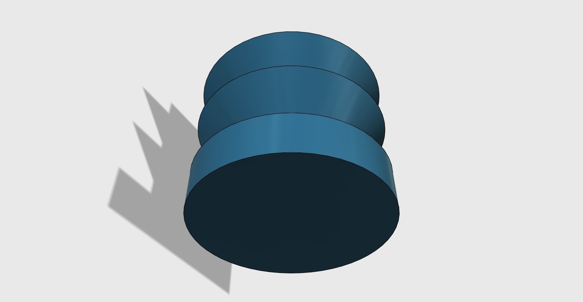 Pen holder stand easy print 3D print model_3