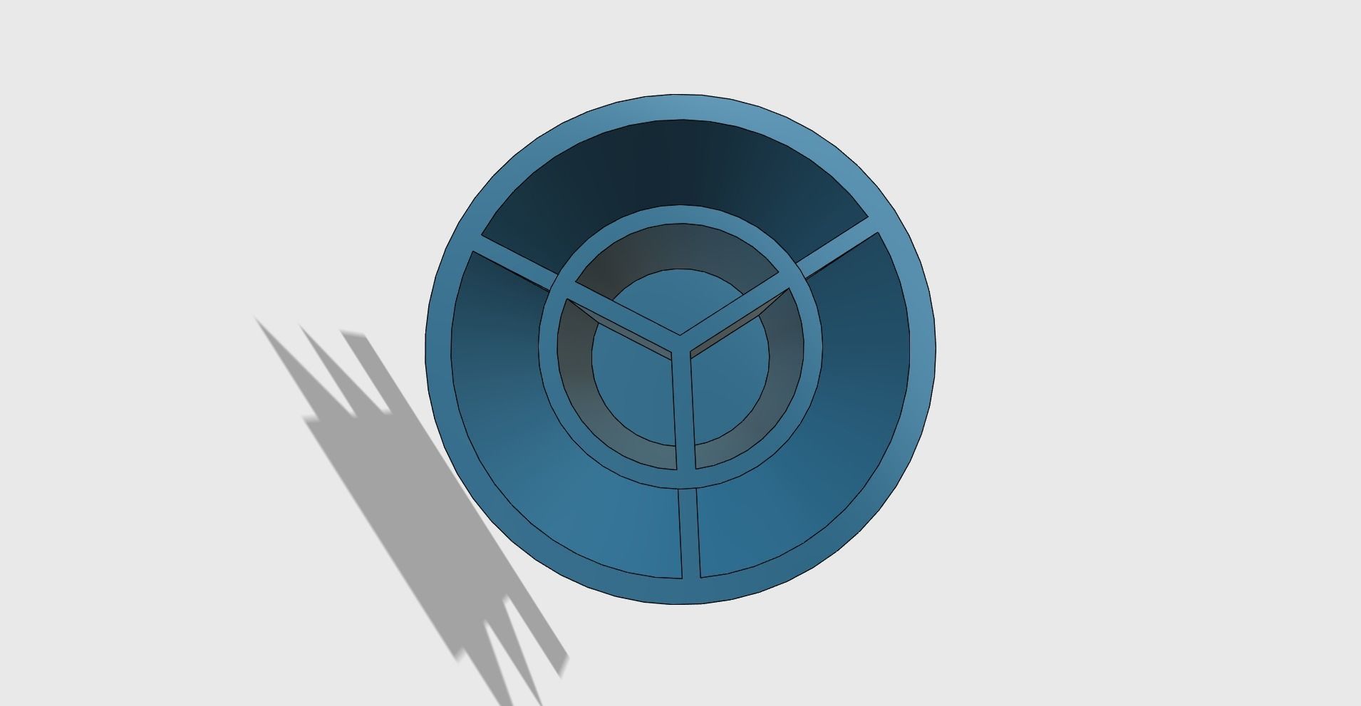 Pen holder stand easy print 3D print model_1