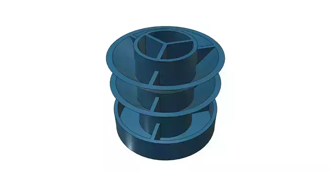 Pen holder stand easy print