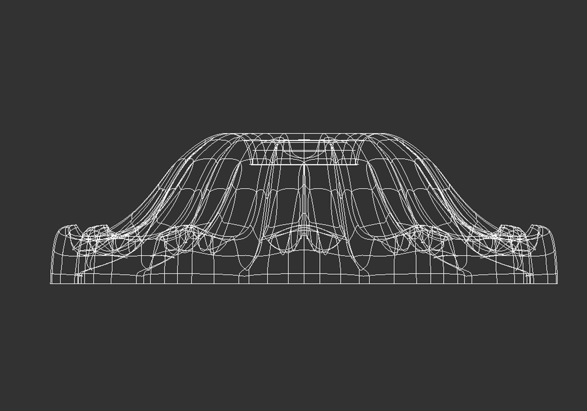 Carved rosette  3D model_10