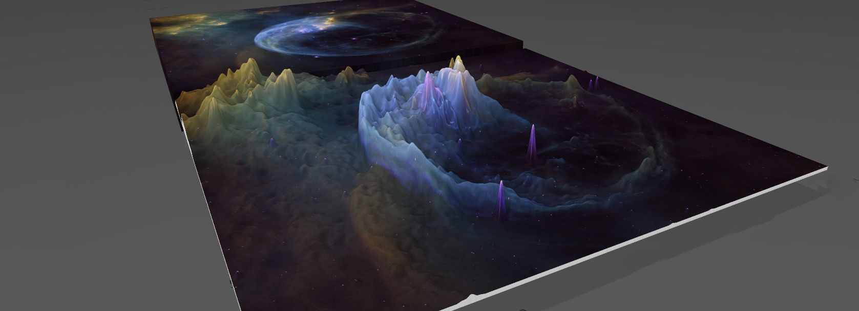 Buble Nebula DEEP SKY OBJECT 3D SOFTWARE ANALYSIS 3D print model_2