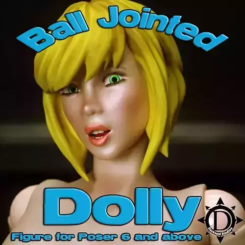 Ball Jointed Dolly for Poser and Daz 3D model