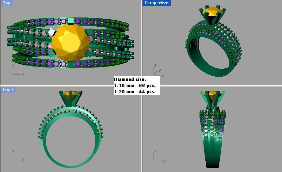 Ring - 725 3D print model_4