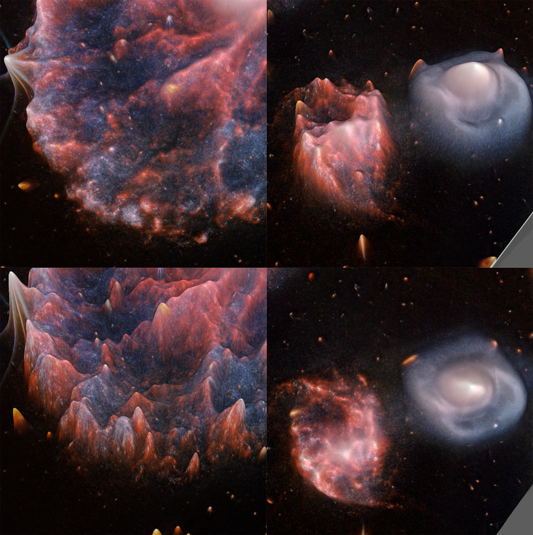 Cartwheel James Webb 3d picture software analysis 3D print model_3