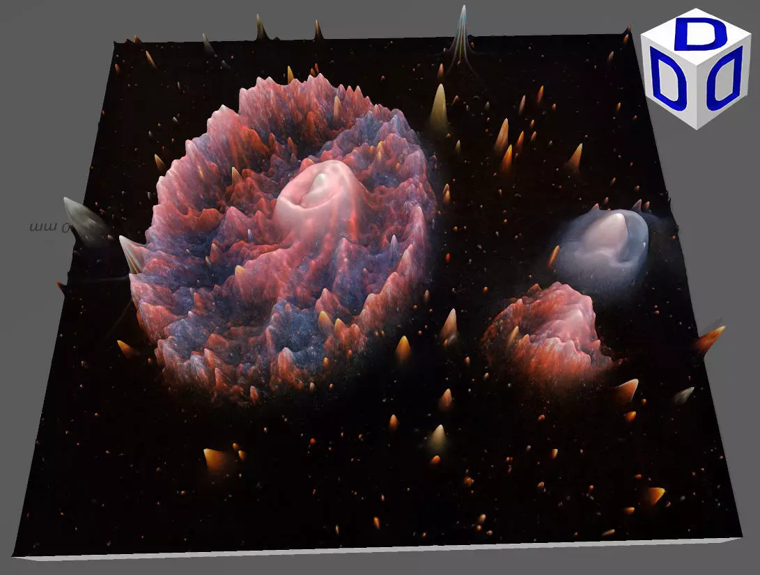 Cartwheel James Webb 3d picture software analysis 3D print model_0