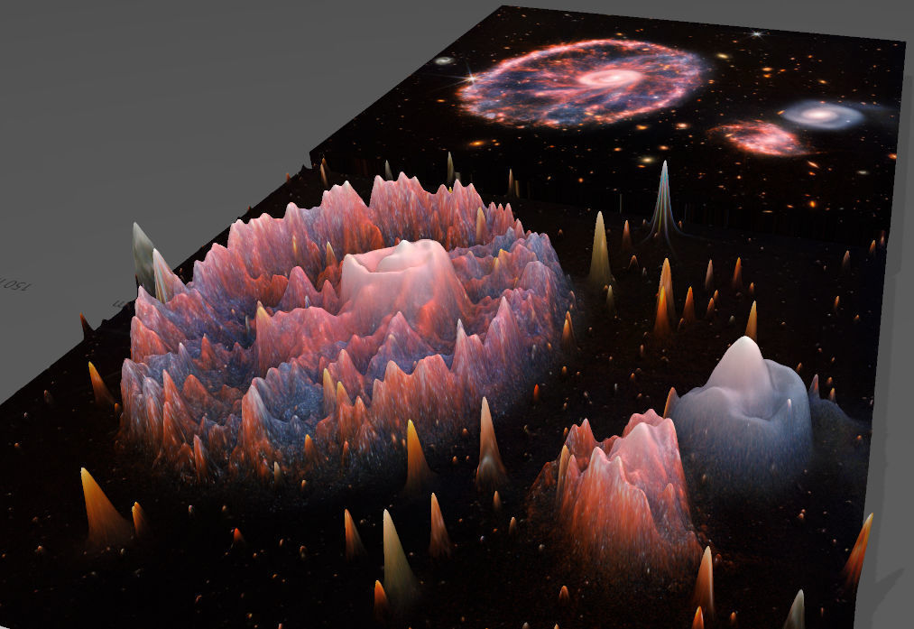 Cartwheel James Webb 3d picture software analysis 3D print model_2