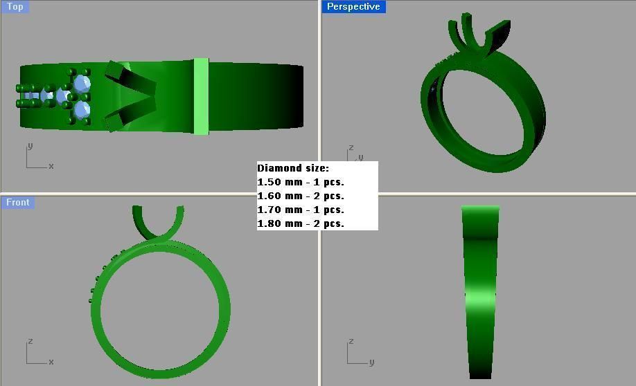 Ring - 486 3D print model_3