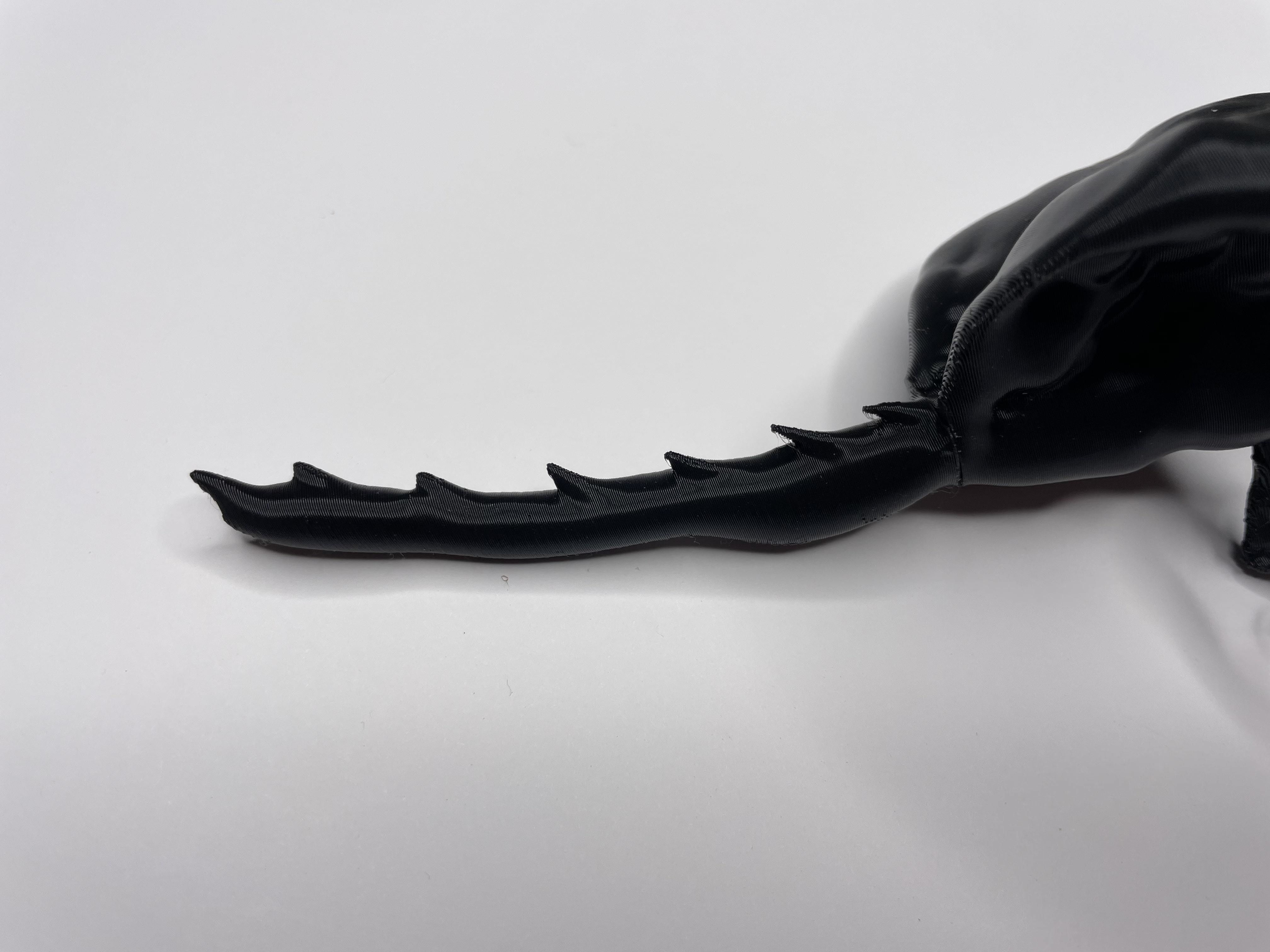 Sculpted Dragon Free 3D model_1